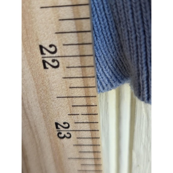 Vineyard Vines Sweater Womens XXS Blue Cotton V Neck Whale Logo‎ Pullover - Picture 9 of 9